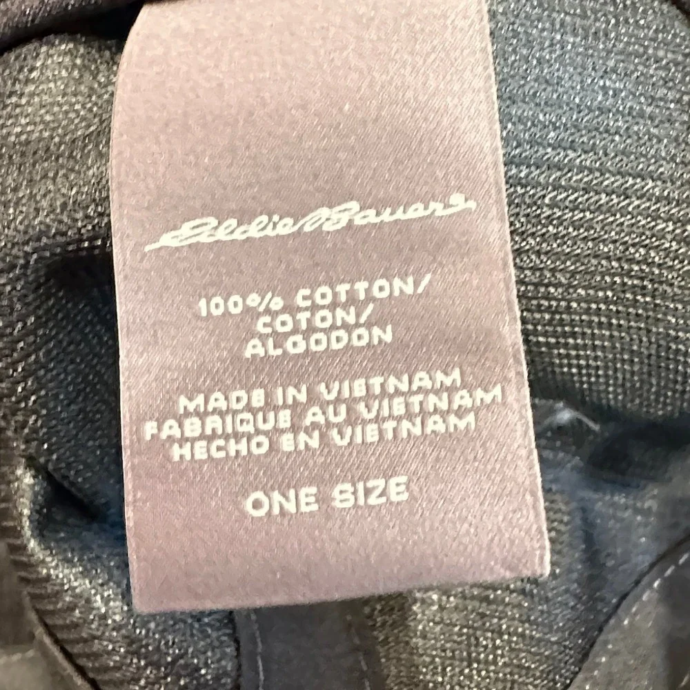 Eddie Bauer Hat Baseball Cap Men's One‎ Size Adjustable Heather Gray Cotton